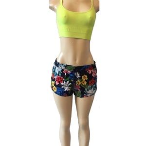 Arizona Jeans Hawaiian Shorts Rayon Pull-on